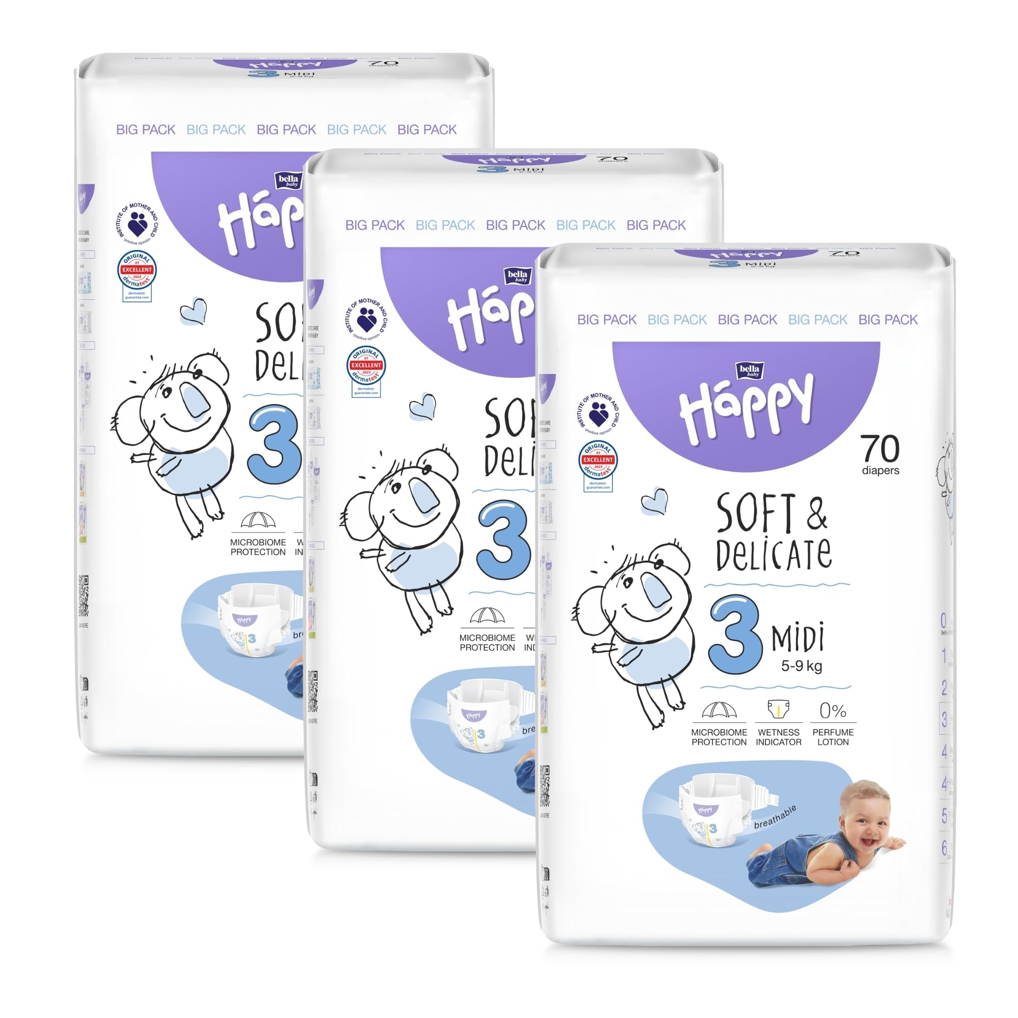 bella-baby-happy-windeln-gr-1-newborn-2-5kg-246-st-ck-sanft image 3