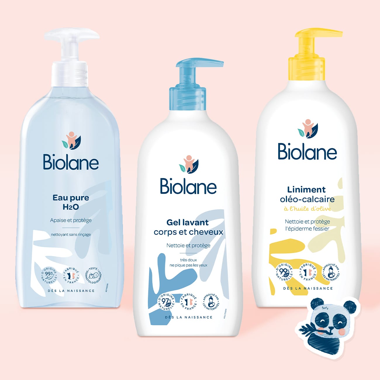 biolane-trio-routine-compl-te-babypflege-set-3-teilig-empfindliche-haut image 1