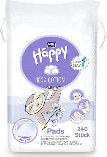 bella-baby-happy-wattepads-4x60-baumwolle-9x11cm image 5