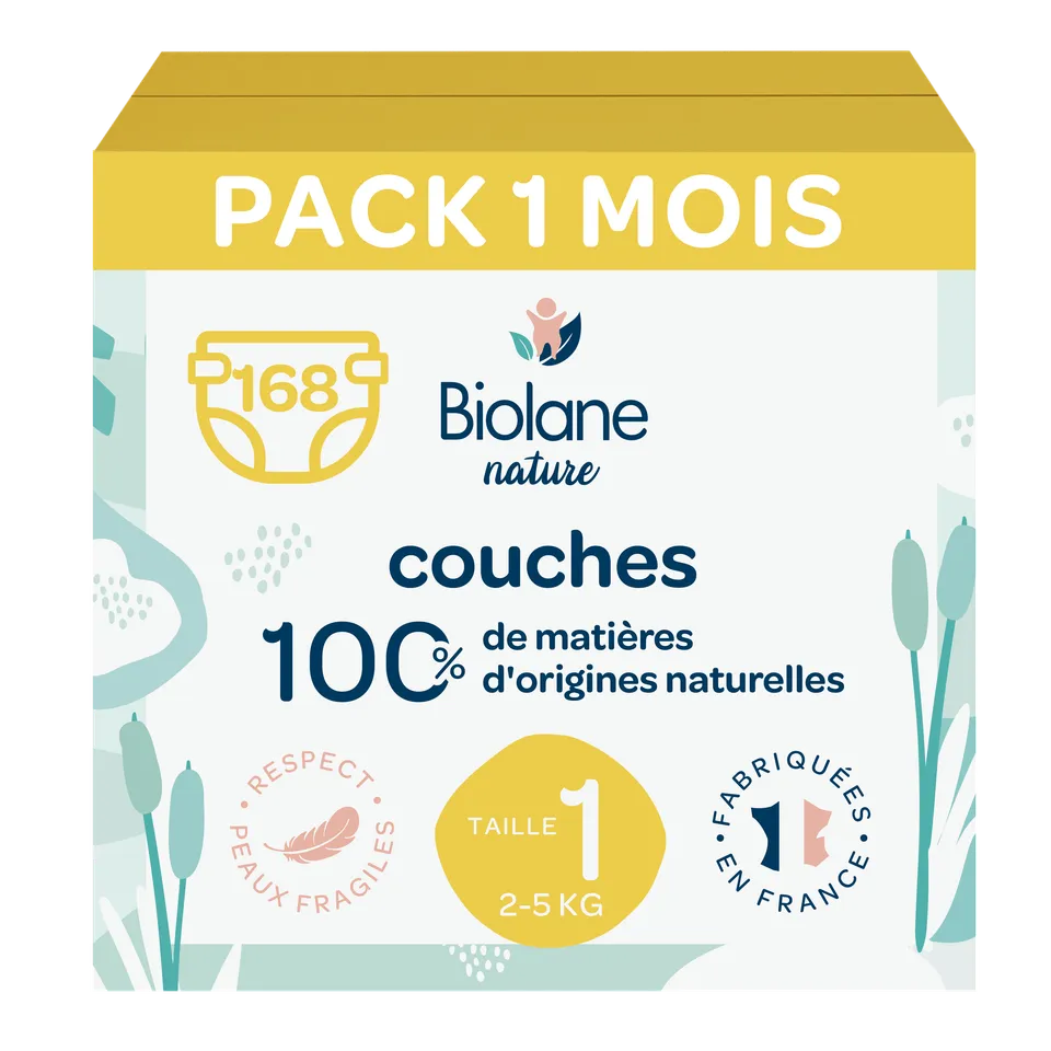 biolane-nature-baby-windeln-monatspack-gr-e-2-5-kg-1-monat image 1