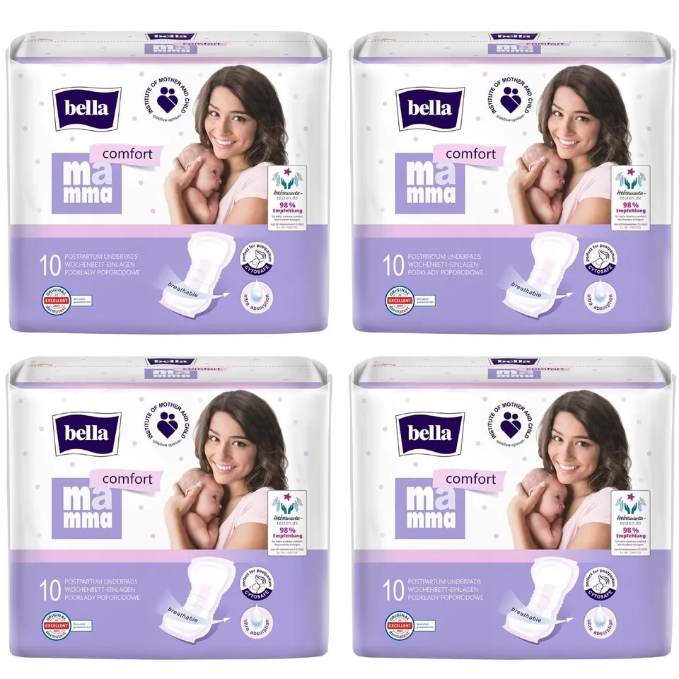 bella-mamma-comfort-wochenbett-einlagen-40-st-ck-saugstark image 1