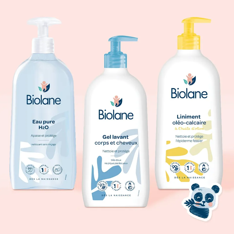 biolane-trio-routine-compl-te-babypflege-set-3-teilig-empfindliche-haut image 1