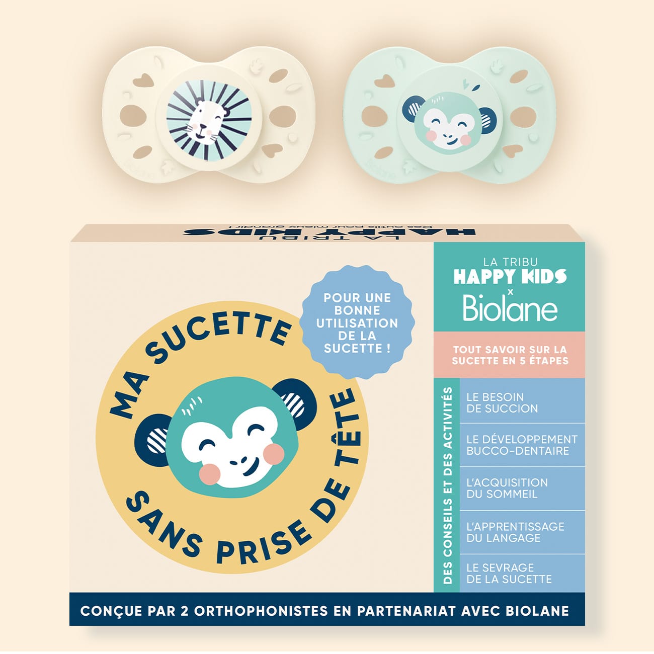 biolane-sucette-schnuller-set-0-6-monate-tier-2-stk image 5
