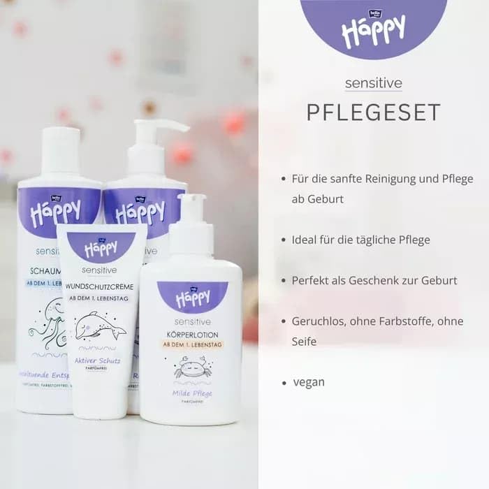 bella-baby-happy-sensitive-pflegeset-4-teilig-neugeborene-vegan image 6