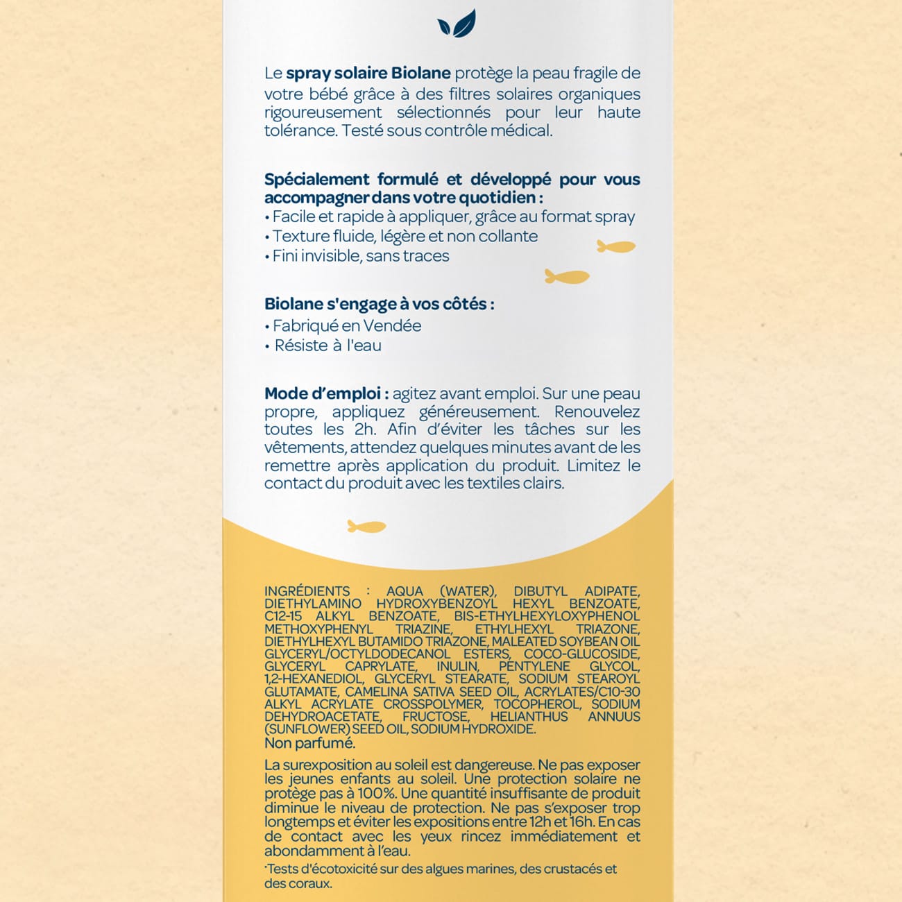 biolane-le-solaire-spray-solaire-sonnenspray-lsf-50-200-ml-unsichtbar image 2