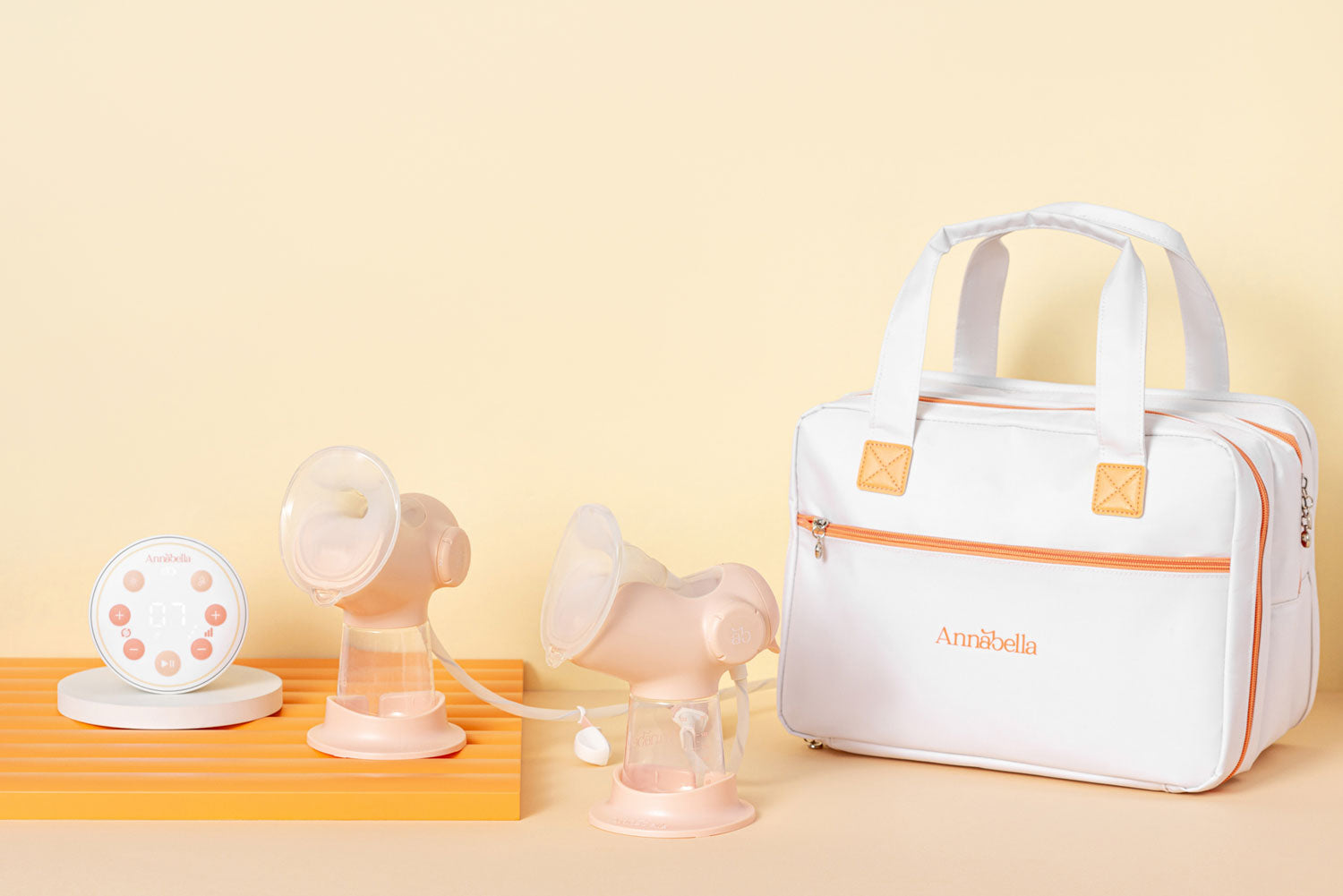 annabella-accessories-reisetasche-doppelpumpe-mit-k-hlern image 2