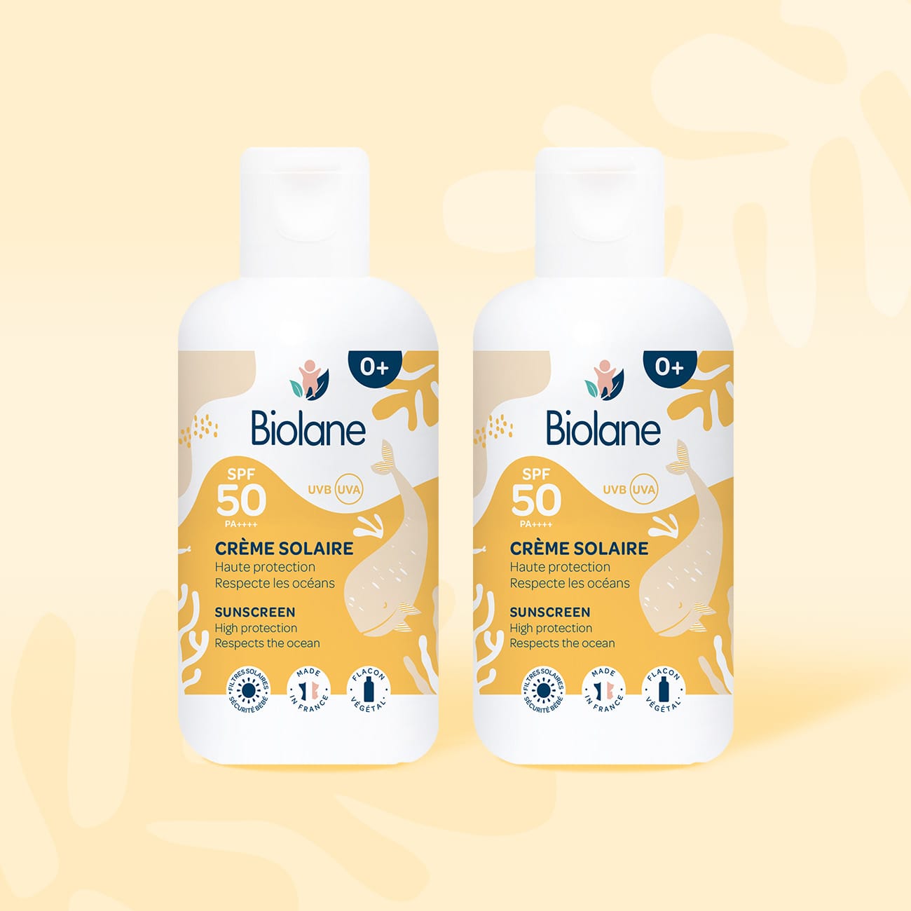 biolane-sonnencreme-baby-lsf-50-2x125ml-schutz image 1