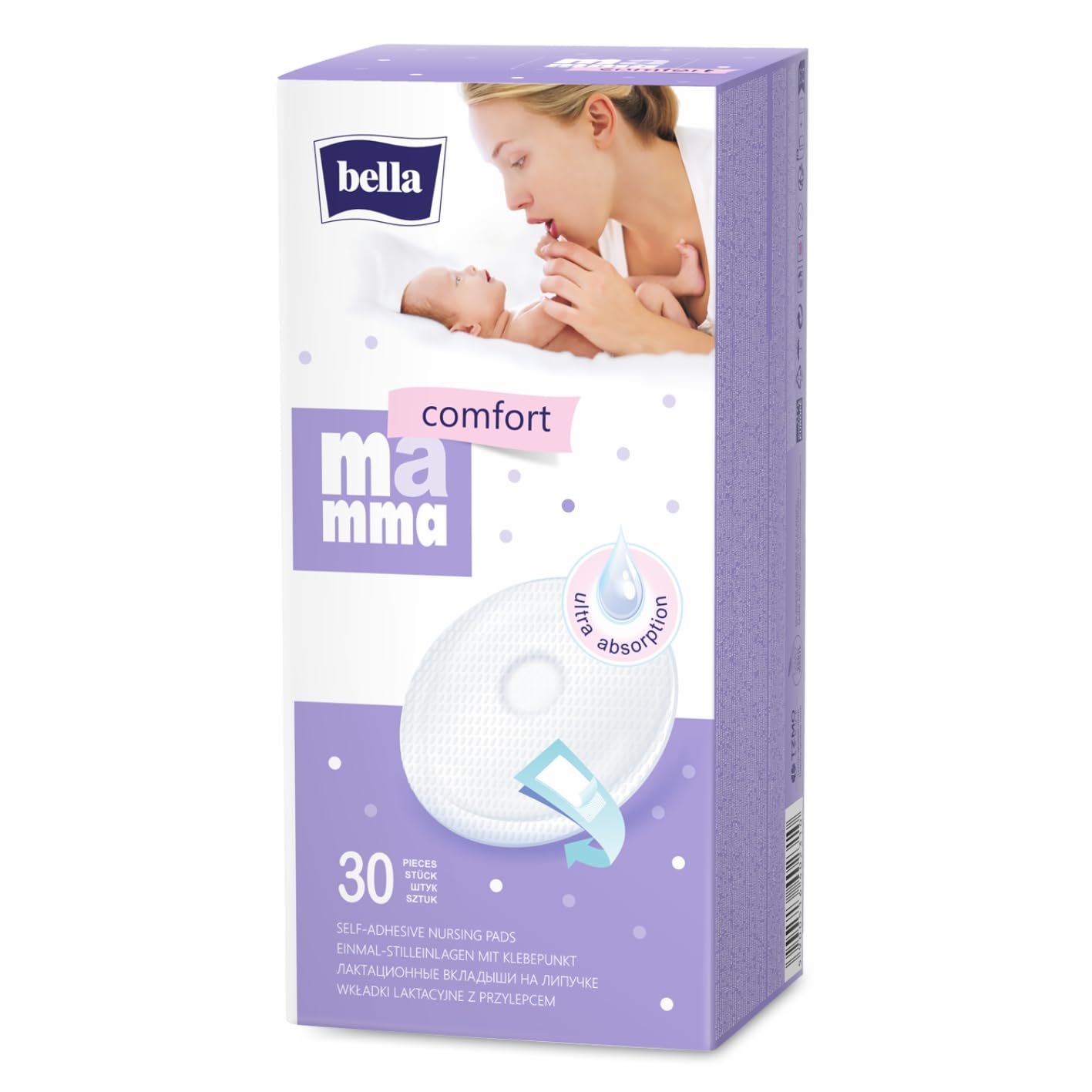 bella-mamma-comfort-stilleinlagen-einweg-3x30-st-ck-mit-klebepunkt image 2