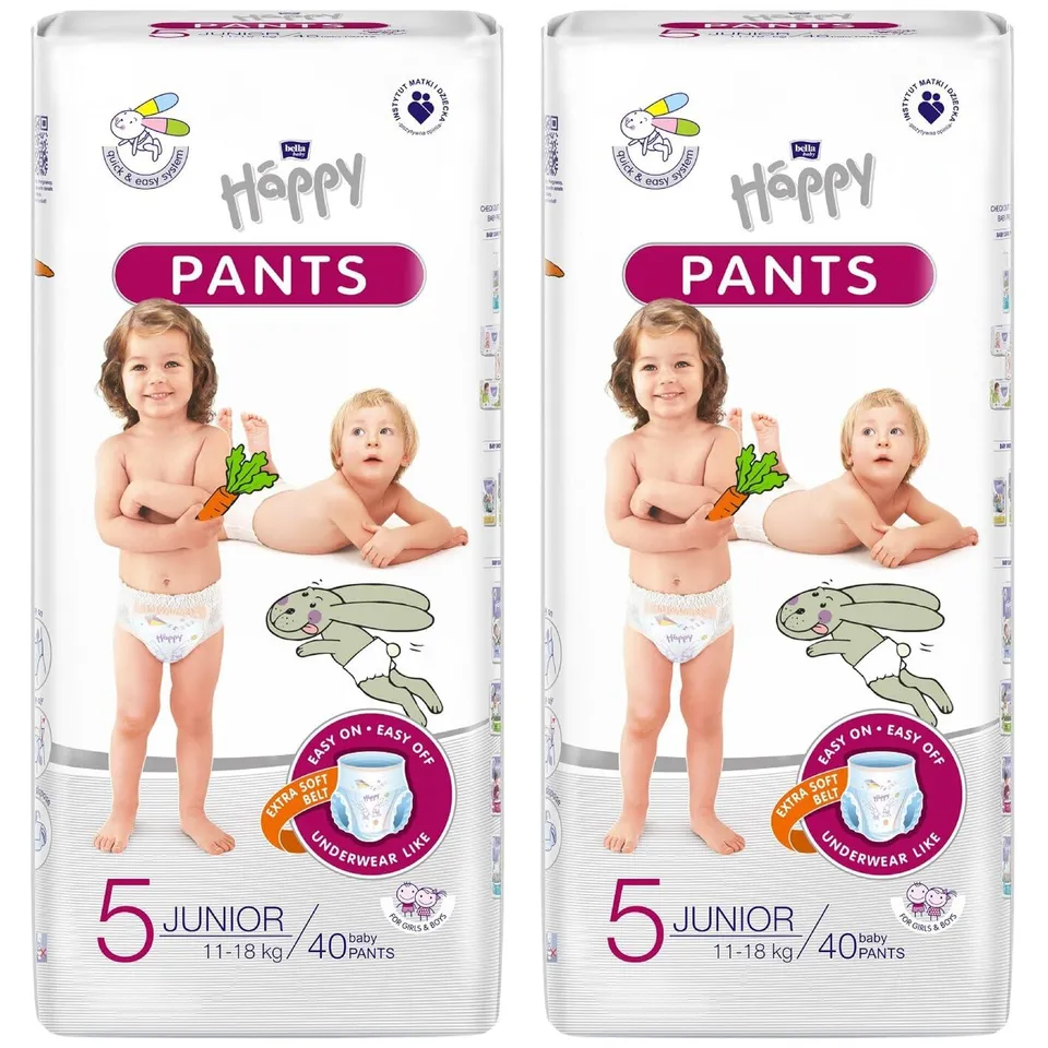 bella-baby-happy-pants-gr-5-junior-11-18kg-80-stk-2x40 image 1