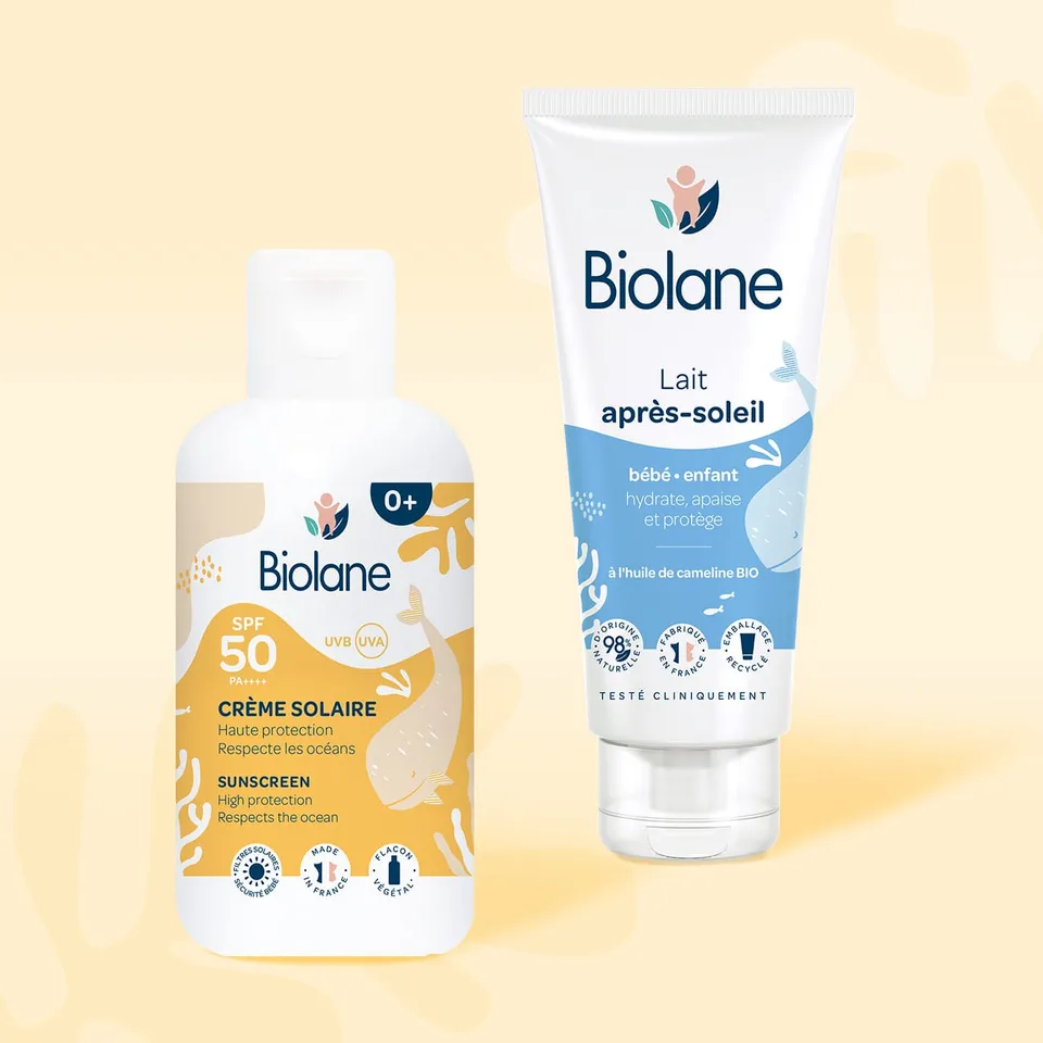 biolane-solar-set-sonnencreme-after-sun-milch-baby image 1