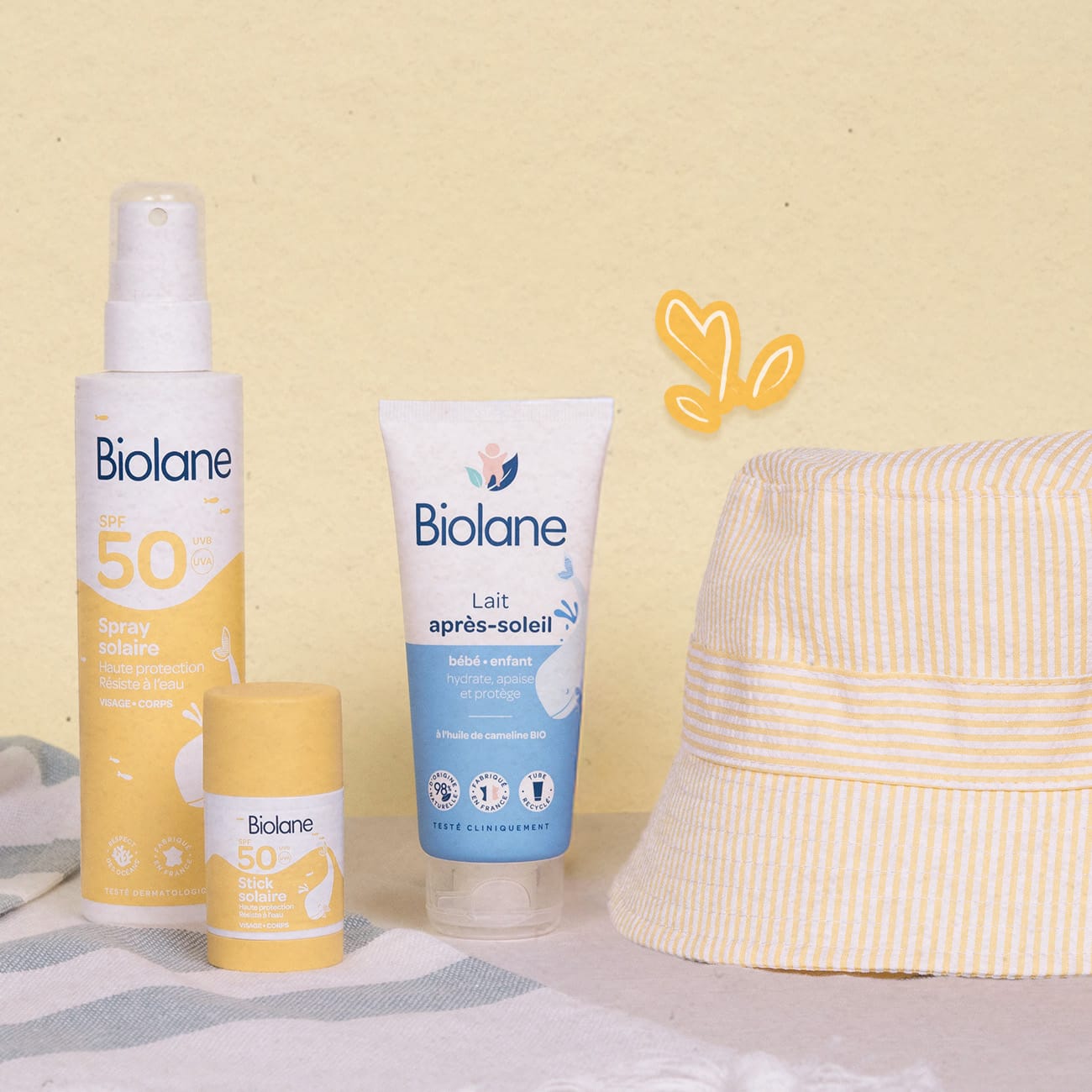 biolane-les-coffrets-sommer-essentials-sonnenset-spray-stick-hut image 2