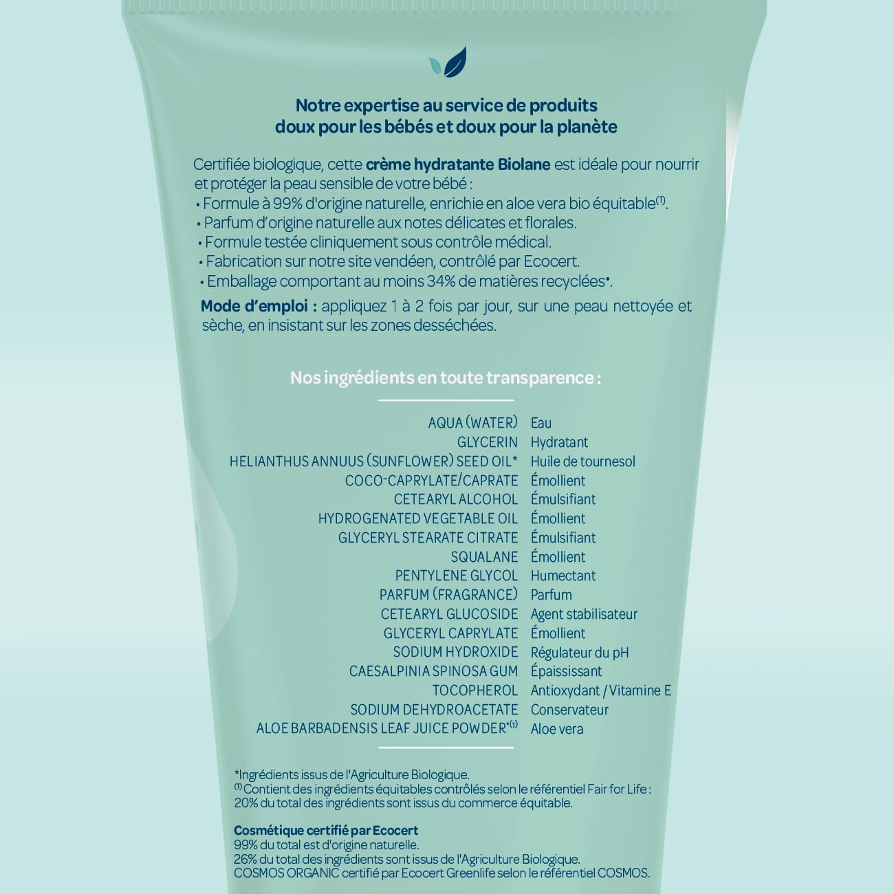 biolane-bio-feuchtigkeitscreme-baby-100-ml-aloe-vera image 4