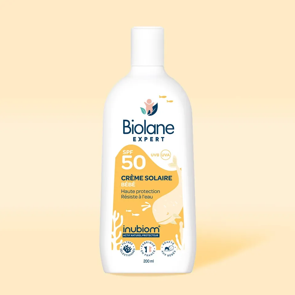 biolane-expert-sonnencreme-baby-sonnenmilch-wasserfest-200-ml image 1