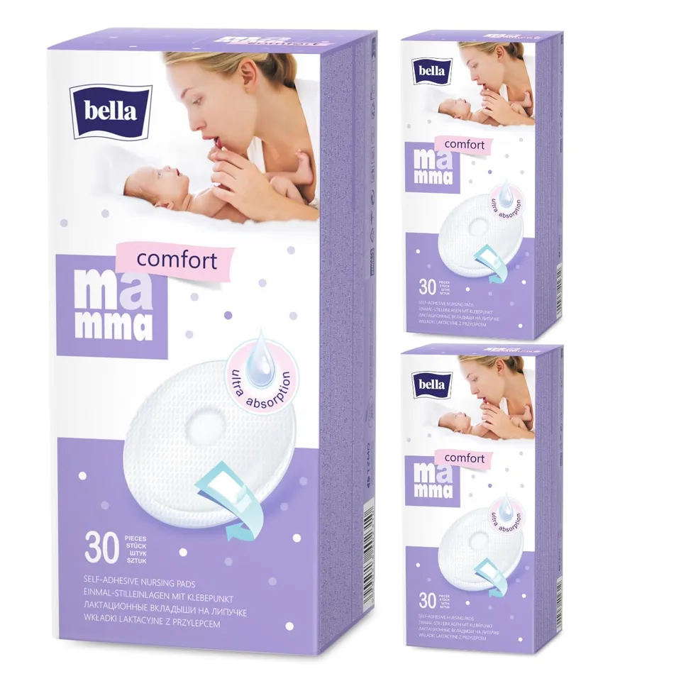 bella-mamma-comfort-stilleinlagen-einweg-3x30-st-ck-mit-klebepunkt image 1