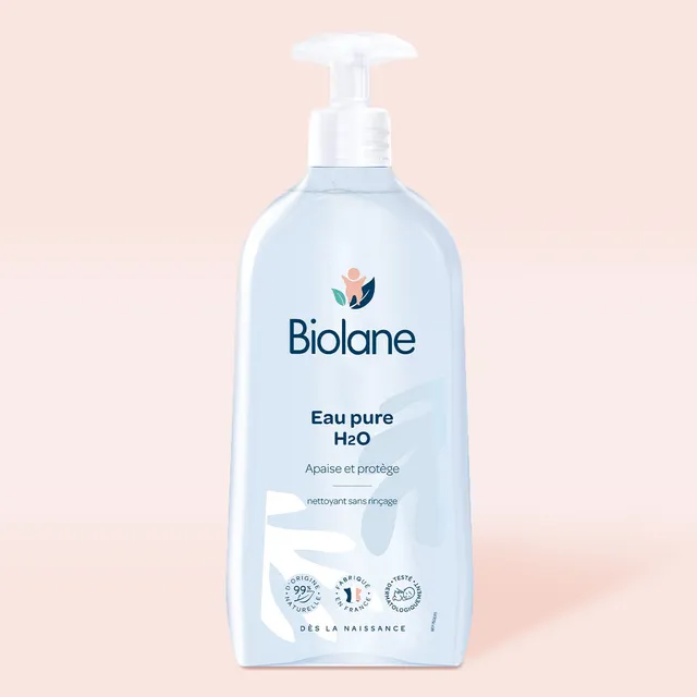 biolane-eau-pure-h2o-reinigungswasser-750-ml-parf-miert image 1