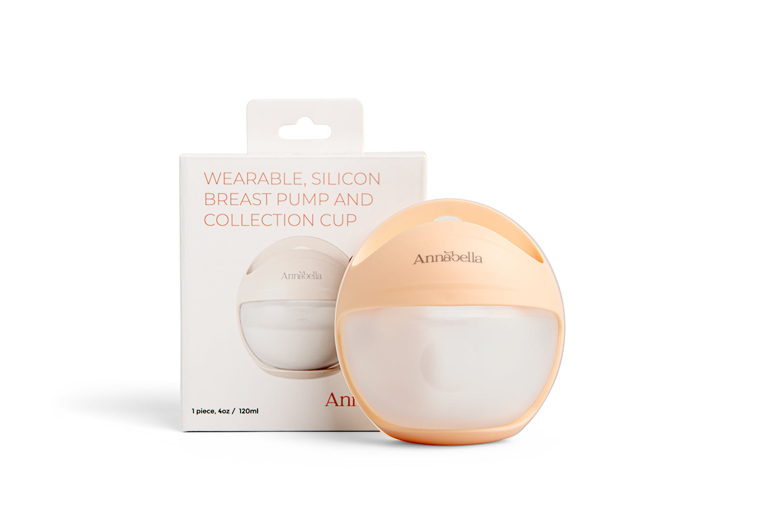 annabella-handmilchpumpe-wearable-manuell-auffangschale image 8
