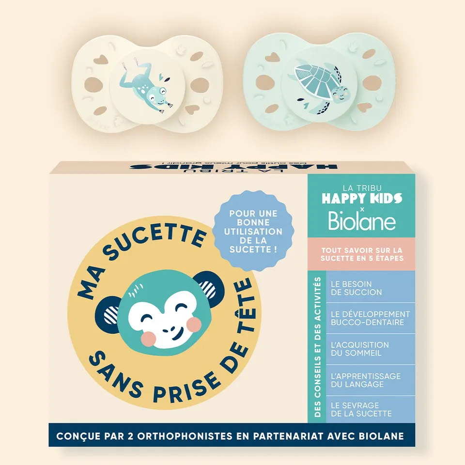 biolane-sucette-schnuller-set-0-6-monate-tier-2-stk image 1
