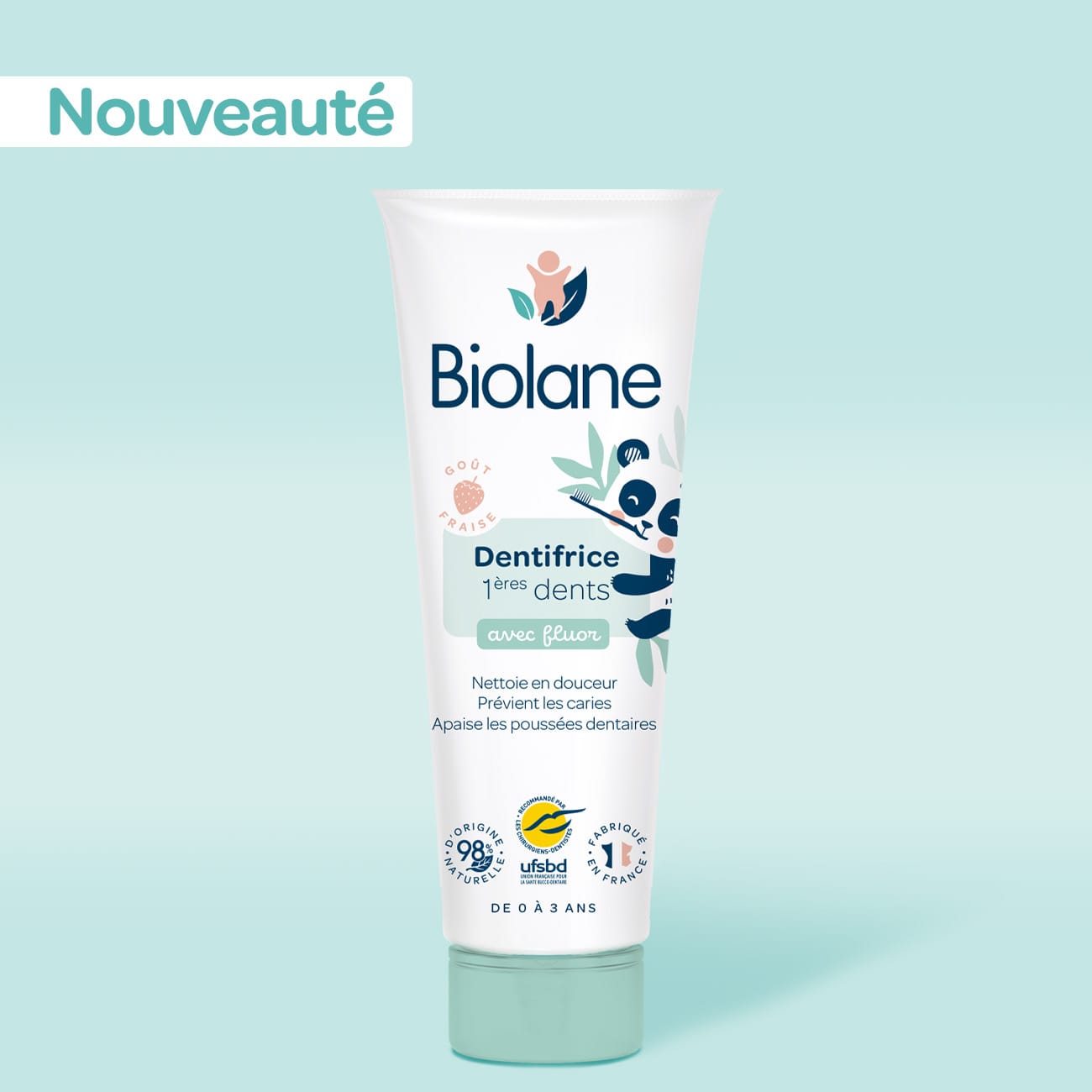 biolane-erste-z-hne-zahncreme-mit-fluor-50-ml-kamille image 1
