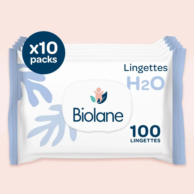 biolane-lingettes-feuchtt-cher-h2o-10x100-st-ck image 1