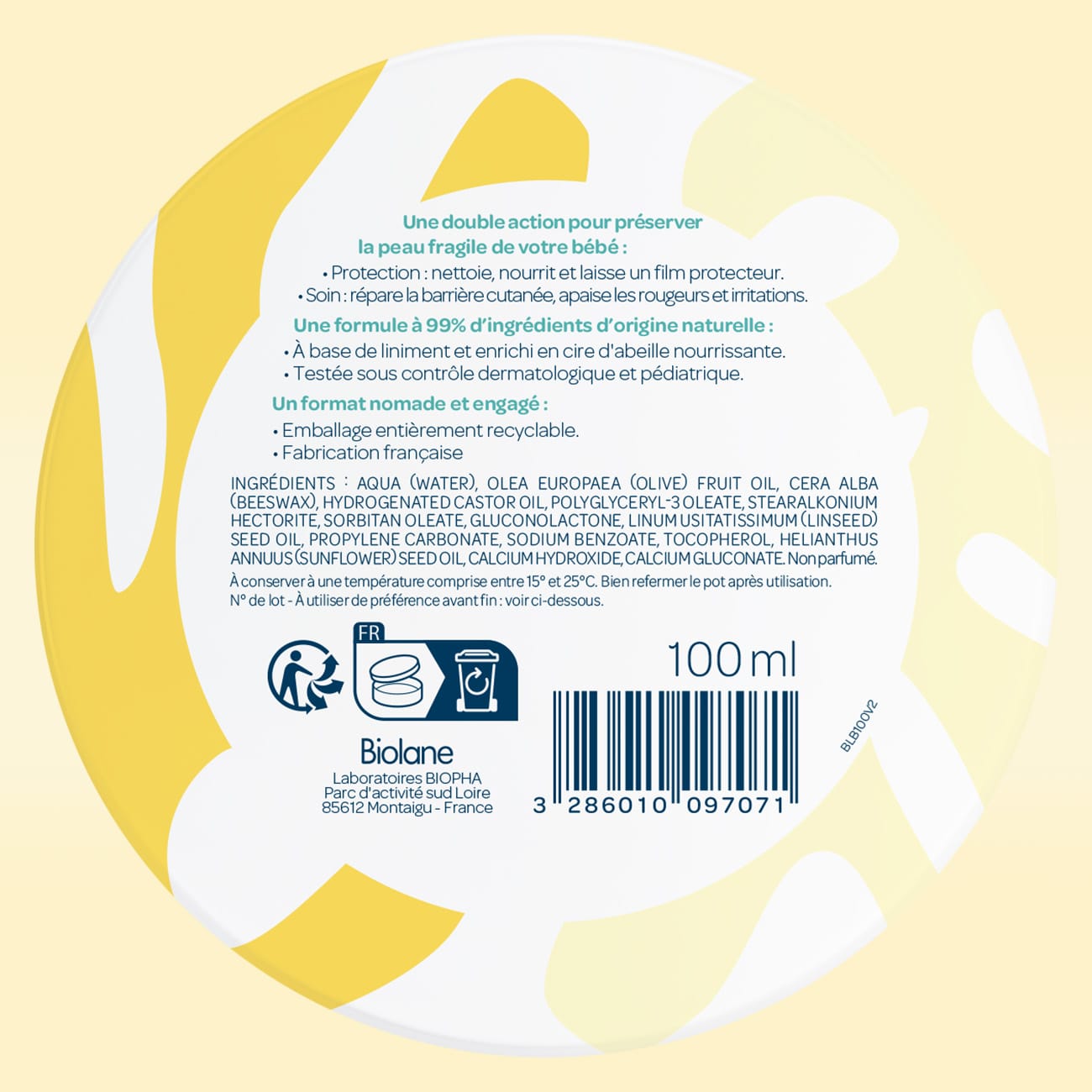 biolane-le-change-liniment-windelcreme-baby-wundschutz-100-ml image 2