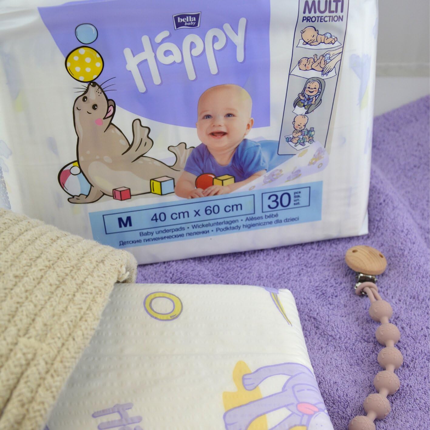 bella-baby-happy-wickelunterlagen-40x60-cm-60-st-ck-wasserdicht image 3