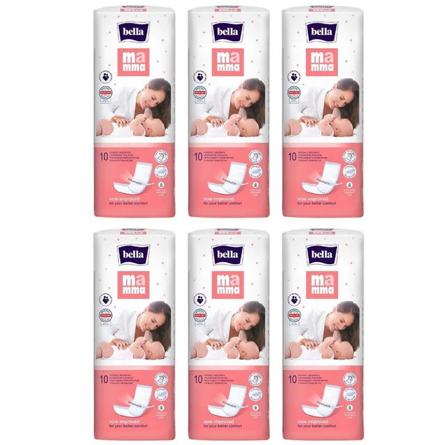 bella-mamma-vlieswindeln-wochenbett-vorlagen-60-st-ck-weich image 1