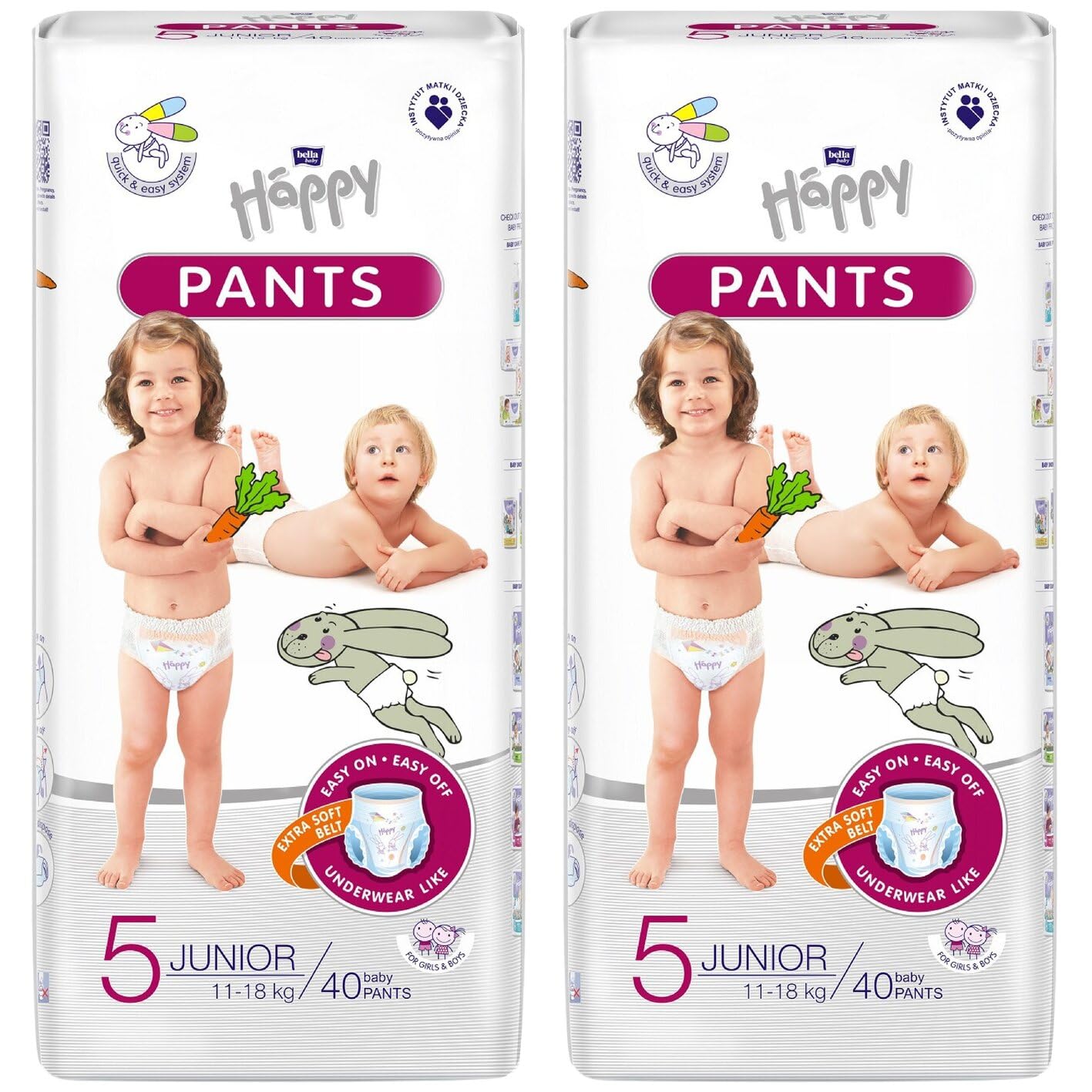 bella-baby-happy-pants-gr-5-junior-11-18kg-80-stk-2x40 image 1