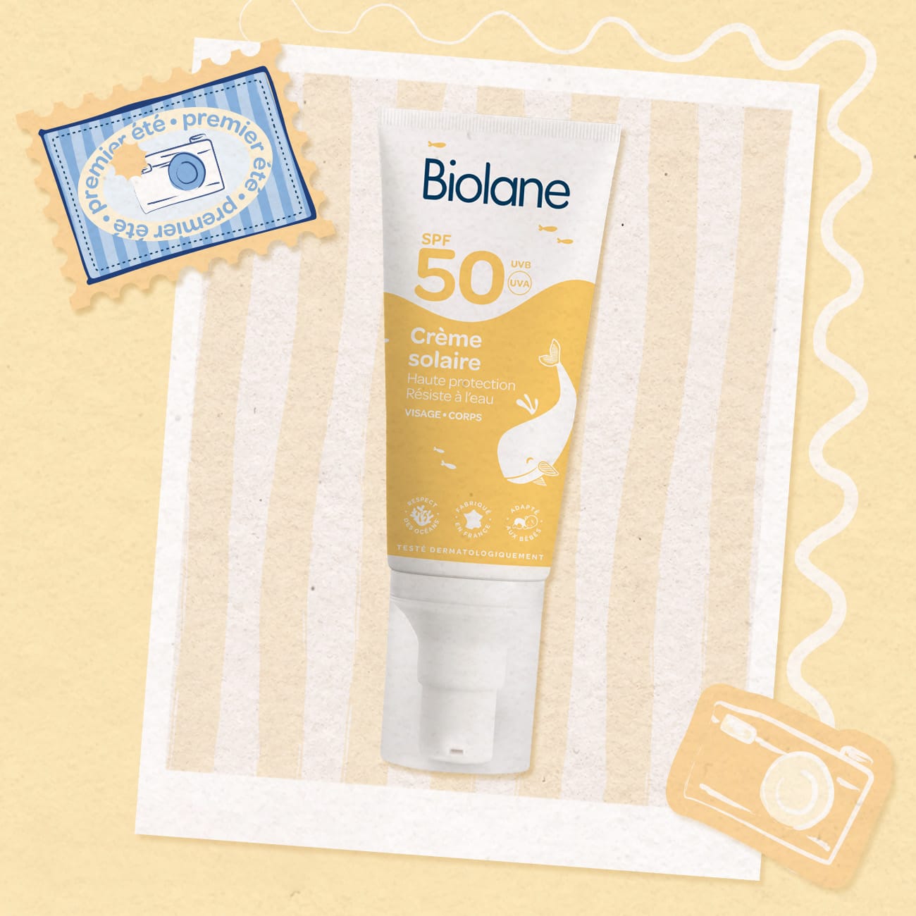 biolane-le-solaire-sonnencreme-50-ml-lsf-50-unsichtbar image 1