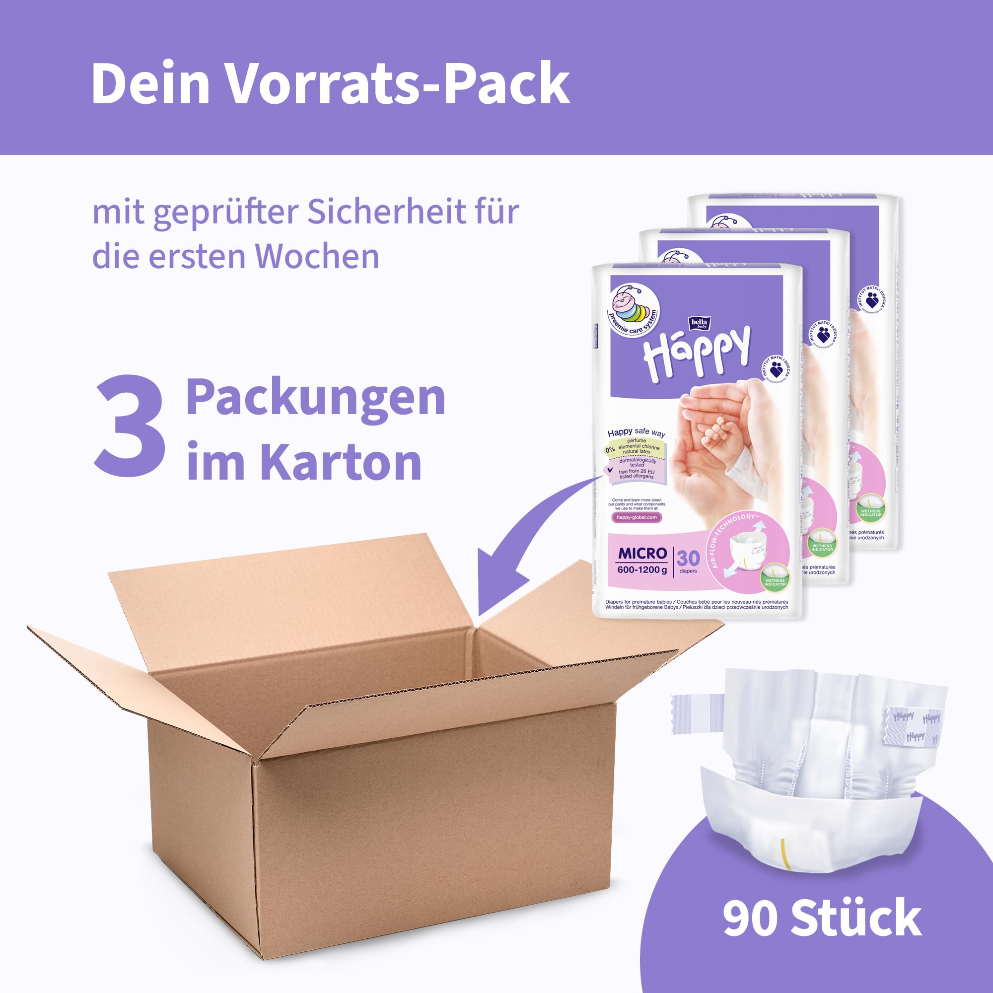 bella-baby-happy-fr-hchen-windeln-micro-600-1200g-90-stk-parf-mfrei image 8