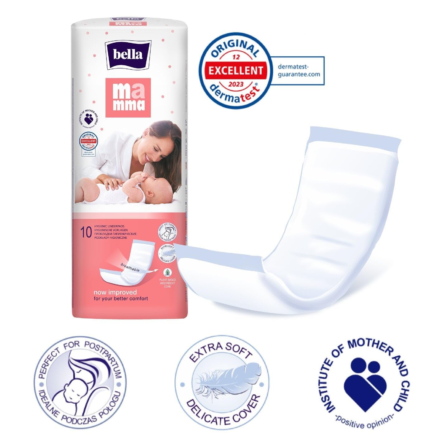 bella-mamma-vlieswindeln-wochenbett-vorlagen-60-st-ck-weich image 3