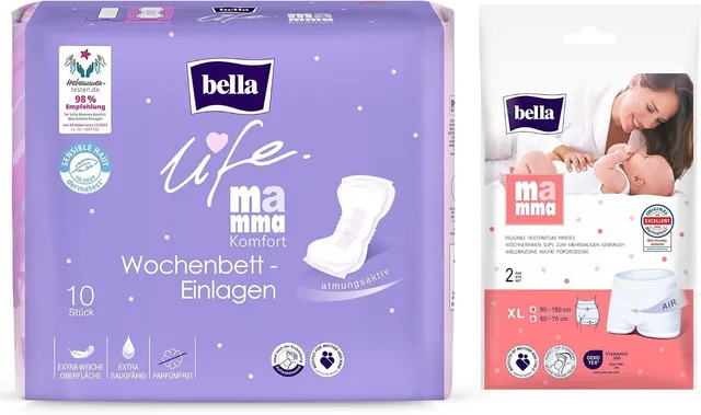 bella-mamma-wochenbett-einlagen-30-stk-6-slips-xl-parf-mfrei image 1