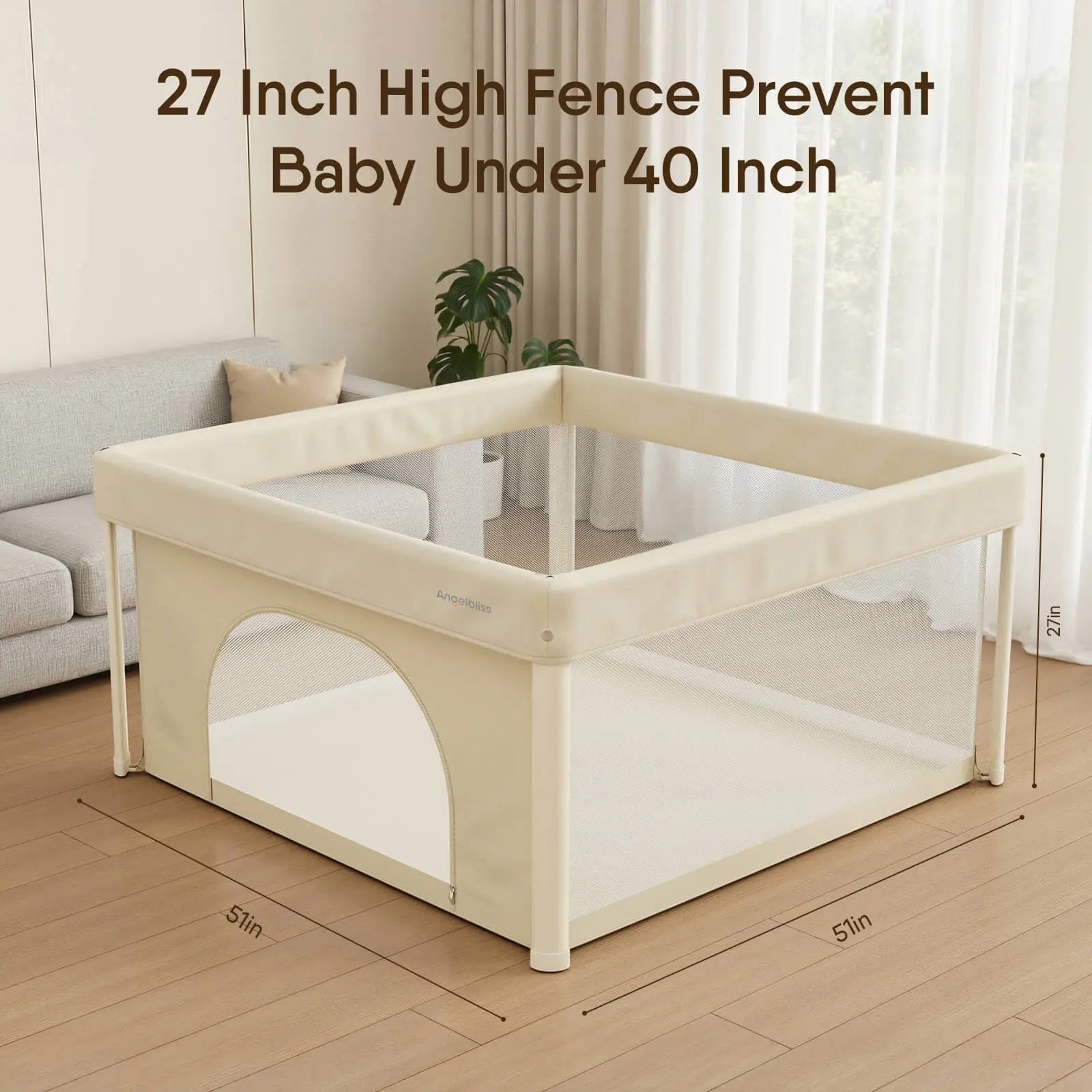 angelbliss-baby-playpen-bp05-laufstall-faltbar-mit-sonnendach image 7