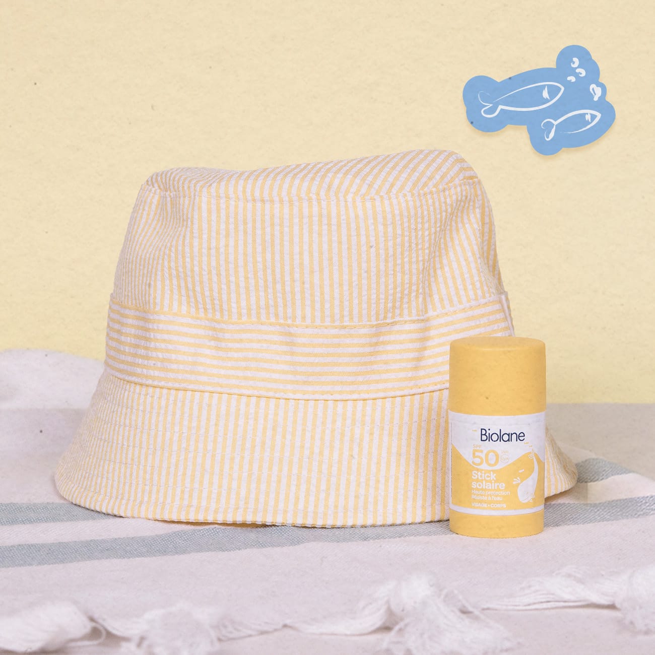 biolane-sonnen-ausflugs-set-stick-sommerhut-baby image 2