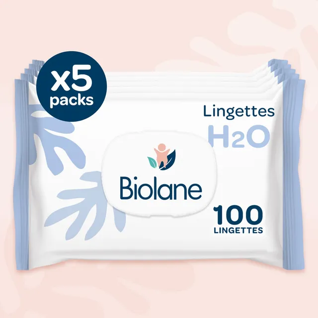 biolane-les-lingettes-feuchtt-cher-h2o-5x100-st-ck-wasser image 1