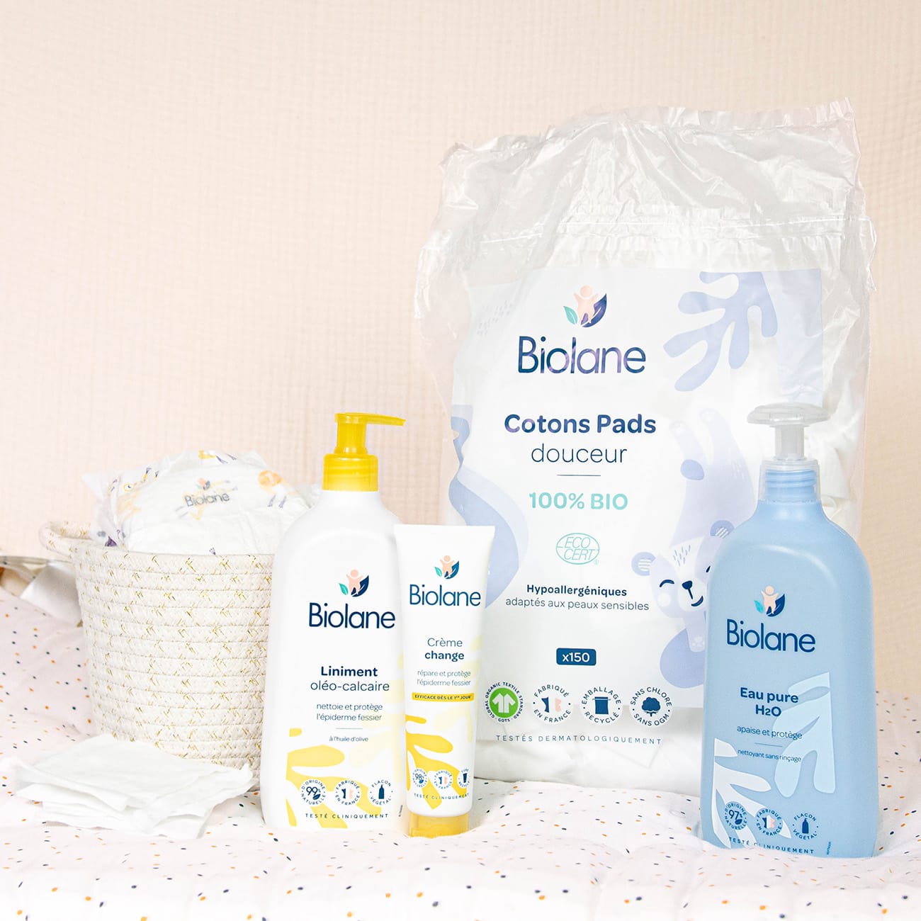 biolane-les-coffrets-wickelset-liniment-creme-wasser-pads image 2