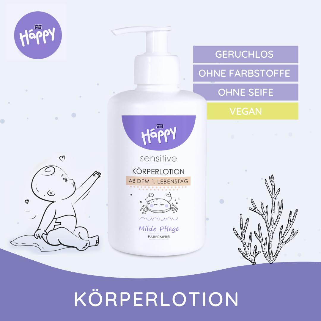 bella-baby-happy-sensitive-k-rperlotion-baby-300ml-mandel-l image 2