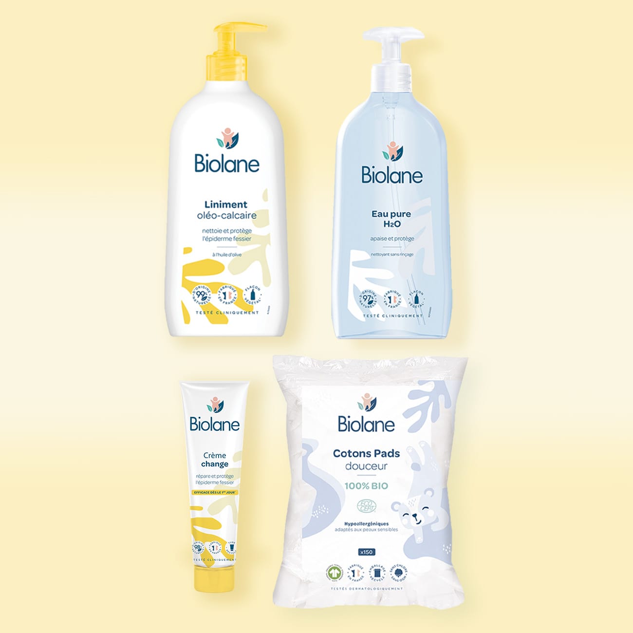 biolane-les-coffrets-wickelset-liniment-creme-wasser-pads image 1