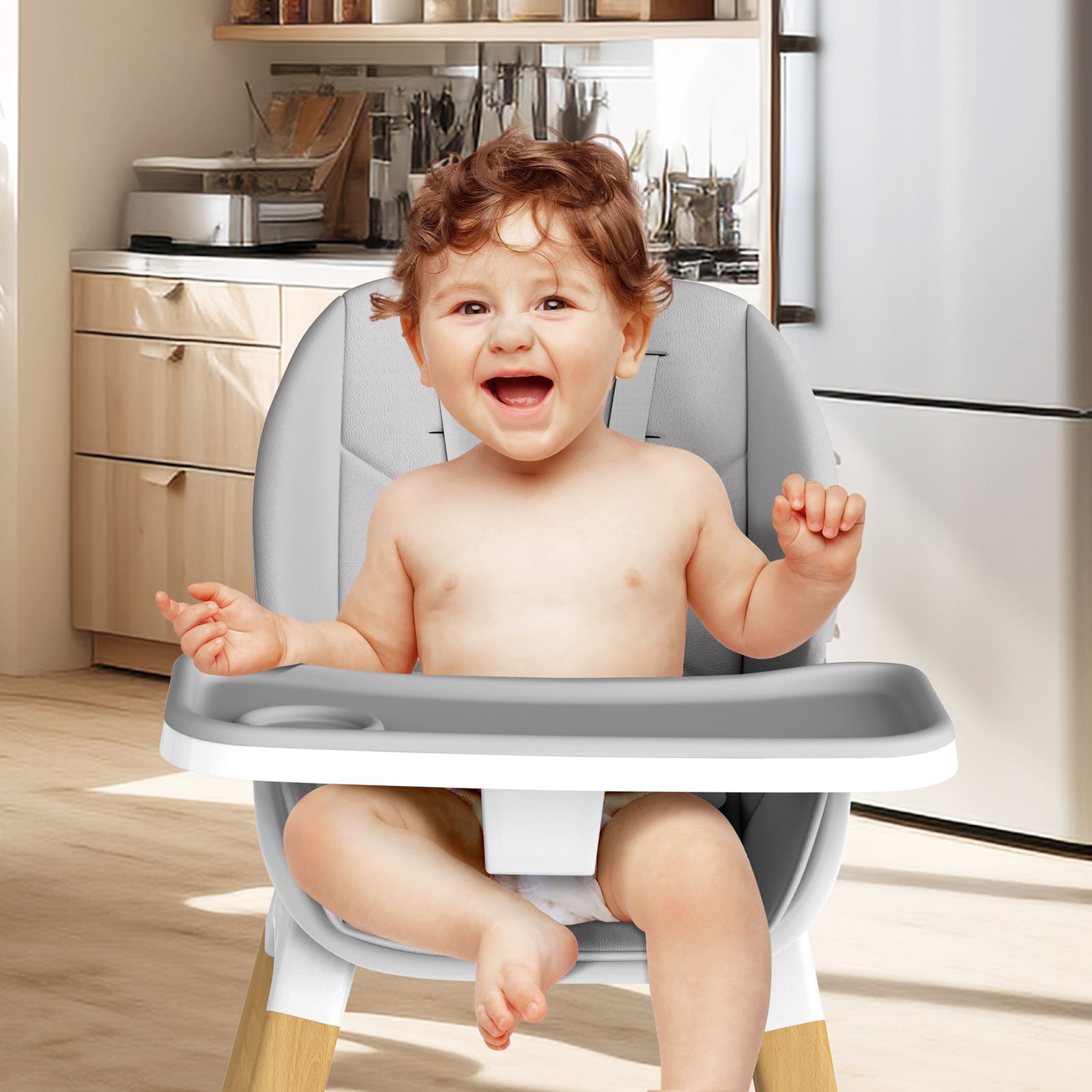 angelbliss-baby-high-chair-bhc01-hochstuhl-holz-grau-8-in-1 image 4