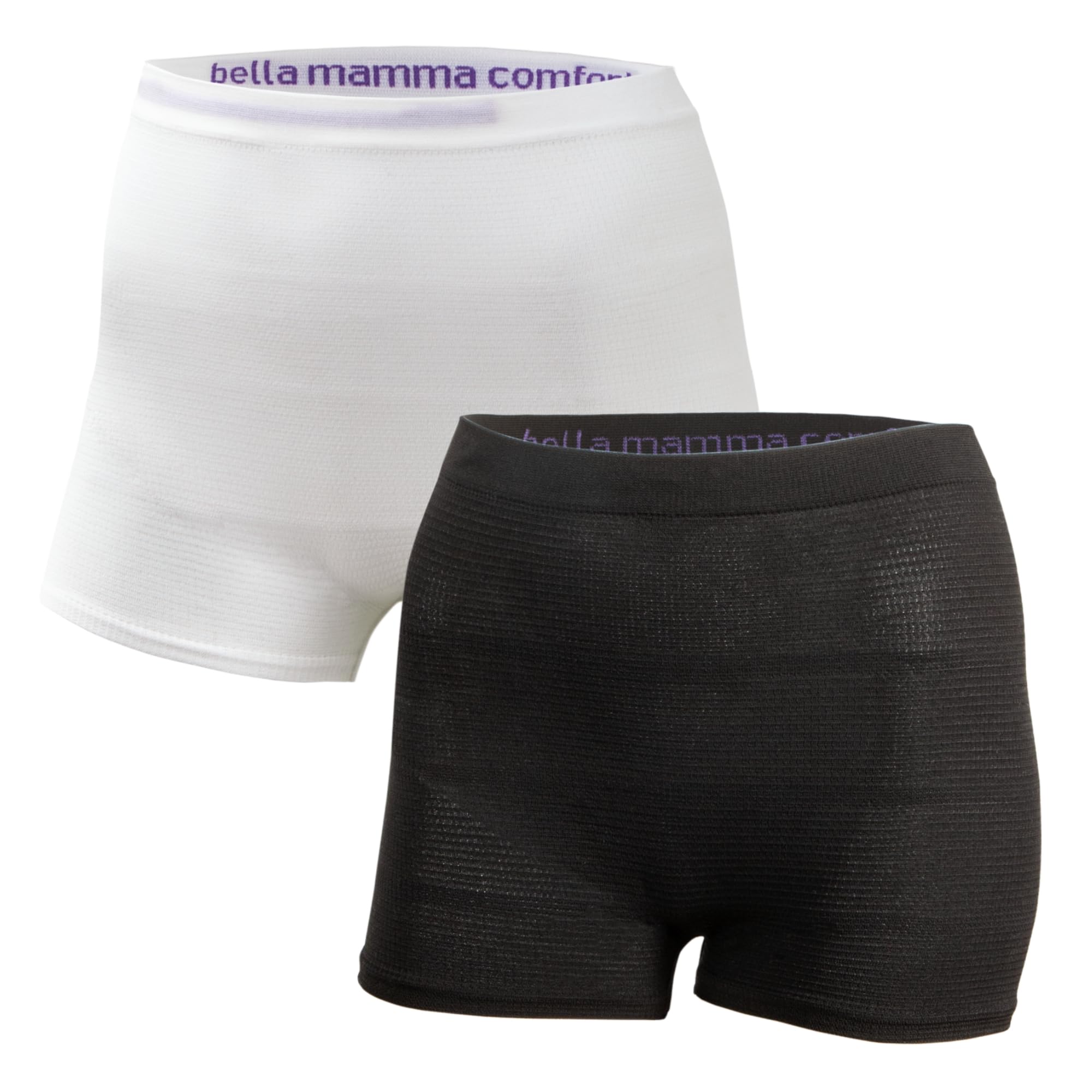 bella-mamma-comfort-wochenbett-slips-m-l-4er-pack-wei-schwarz image 4